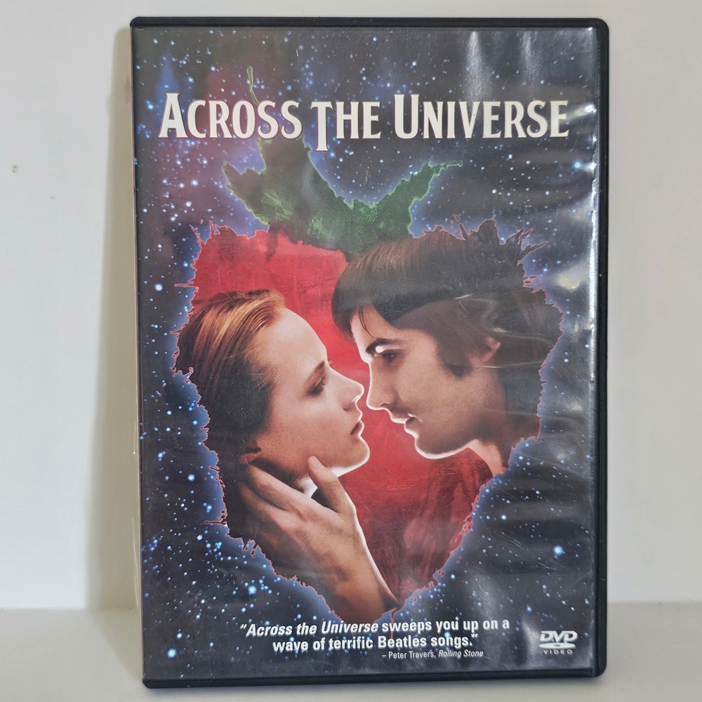 Across the Universe DVD 2007 Musical Movie Beatles Evan Rachel Wood Jim Sturgess